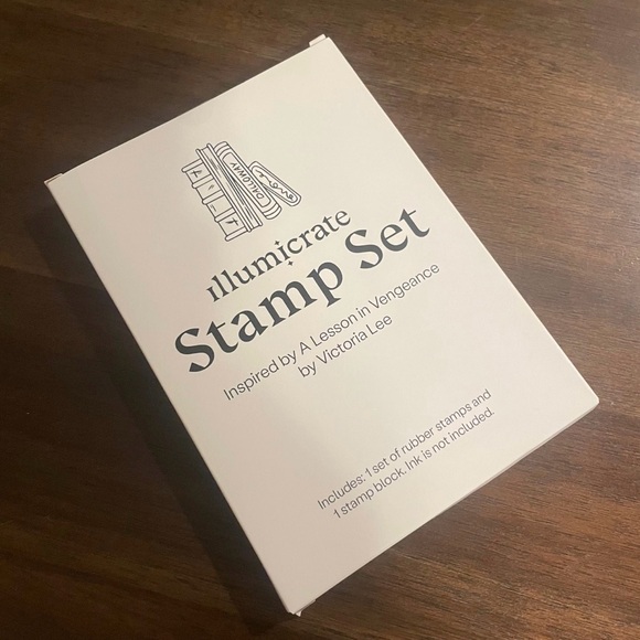 Illumicrate Exclusive Knowledge is Power Dark Academia Stamp Set - Picture 12 of 12